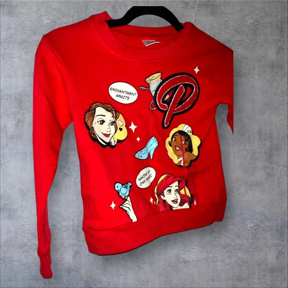 Disney Red Graphic Sweatshirt‎ - Picture 2 of 3